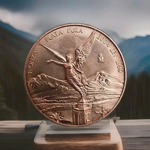 2004 libertad 1 oz silver .999 - Picture 1 of 2