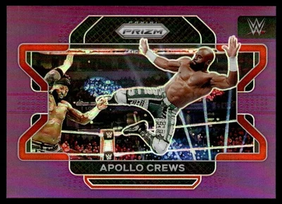 2022 Panini Prizm WWE Purple Apollo Crews 129/149 #74 - Image 1 of 2