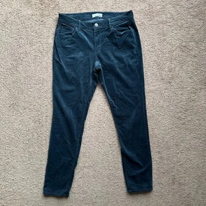Ann Taylor Loft Pants Womens 10 (32x31) Cury Skinny Corduroy High Rise - Picture 1 of 14
