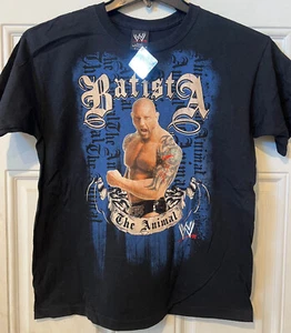 BATISTA Jugend WWE T-Shirt - lizenziert WWE - ""DAS TIER"" Siebdruck - NEU - Bild 1 von 6