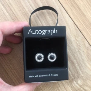 Pendientes de joyería autógrafos - hechos con cristales de Swarovski - Imagen 1 de 1