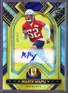 2023 Panini Gold Standard Rookies Autographs Platinum #165 Marte Mapu 19/49 - Foto 1 di 3