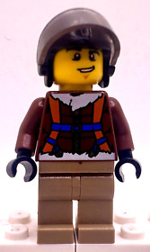 LEGO Minifigure Figure Arctic Helicopter Pilot Man City 60036 60062	cty0495