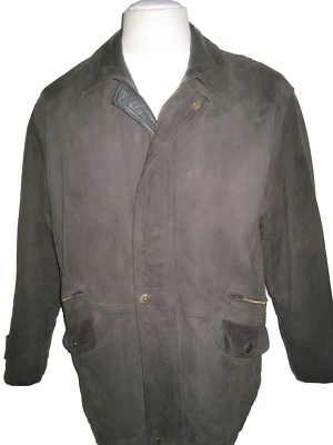MUNDYPIEL BARCELONA SOFT SUEDE LEATHER JACKET MEN SIZE 56 HOT MADE IN SPAIN - Image 1 of 4