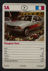 Peugeot Vera Vintage Kwartet card/Quartet card/Spielkarte
