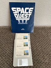 Vintage SPACE QUEST III:  PIRATES OF PESTULON - 1989 - Manual & 3.5" disks -