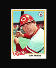 1978 Topps #674 RAY KNIGHT Rookie RC Reds No Creases NMMT