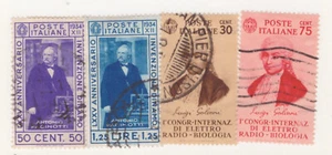 Italy Scott# 322-323 + 329-330 used - Picture 1 of 1