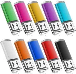 Wholesale √ (5X/10X/20X) USB Flash U Disk Drives Memory Stick Swivel Storage Pen - Afbeelding 1 van 20