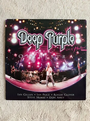 DEEP PURPLE Orchestra LIVE Montreux GLITTER 3LP + 7" 042/500 NOTVD 2012 Unplayed - Image 1 of 4
