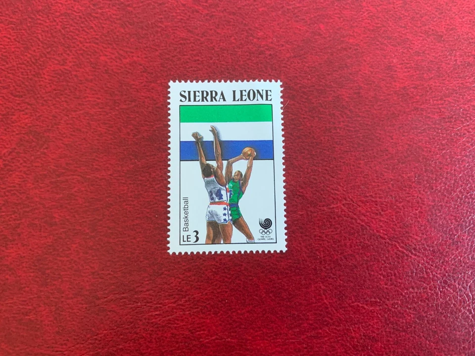 SIERRA LEONA 1988 MNH JUEGOS OLÍMPICOS BALONCESTO SEÚL Foto 1 de 1