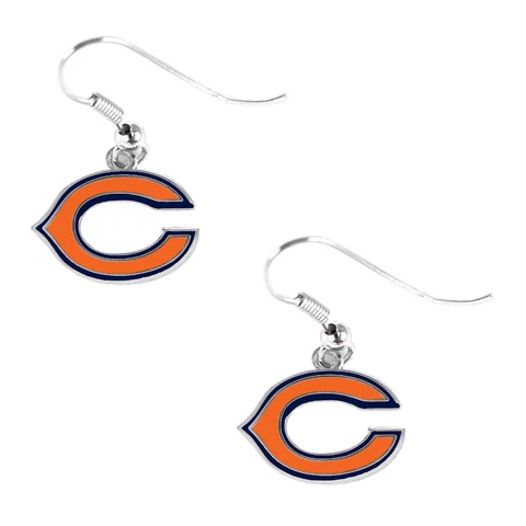 Chicago Bears PSG NFL dangle earrings logo charm Cover