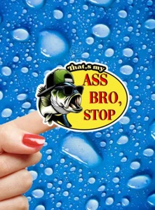 thats myasss bro Aufkleber "Emotional Supporl" Vinyl Sticker Decal - Bild 1 von 6