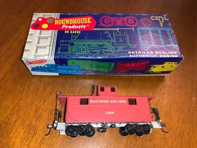 Roundhouse HO Scale Kit#3475 Baltimore & Ohio Caboose C2216 LN W/KD’s - Image 1 of 4