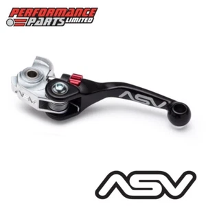 ASV F4 Black Unbreakable Short Clutch Lever for Husqvarna FC250 2018 - Picture 1 of 6