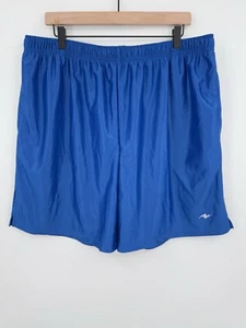 NUEVO Pantalones Cortos de Baloncesto Athletic Works Brillantes Sedosos Deslumbrantes Azul Polvo para Hombres XL - Imagen 1 de 11