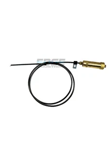 Throttle Control Cable for gas air compressor unloader bullwhip 48" 8hp+ - Picture 1 of 3