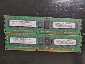 8 GB (2x4GB) 1Rx4 PC3-12800R DDR3-1600 240 Pin Memory RAM (Micron) - Picture 1 of 1