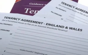 2 Copies of furnished tenancy agreement For England And Wales - Picture 1 of 2