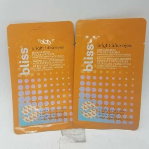 Set of 2: Bliss Bright Idea Eyes Holographic Foil Eye Patches - Picture 1 of 2