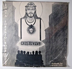 JUNIOR VEGA canta LORENZO RODRIGUEZ Cristo Vive JAZZY SALSA LP SEALED private - Picture 1 of 2