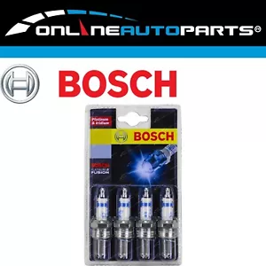 Bosch Spark Plug 4cyl Set for Renault 20 2.0L 1981~1983 1995cc Engine - Picture 1 of 1