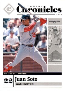2020 Panini Chronicles #4 Juan Soto