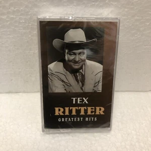 Tex Ritter - Greatest HITS- Cassette - SEALED - Picture 1 of 3
