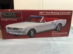 RARE Precision 100 Collection 1964 WHITE Mustang Convertible 1:18 Diecast #F64 - Picture 1 of 5