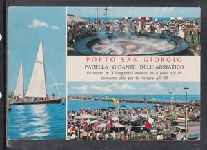 Cartolina Porto San Giorgio Padella Gigante dell'Adriatico MC245 - Bild 1 von 1