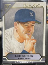 2020 Topps Gallery - Hall of Fame Gallery #HOFG-1 Lou Gehrig