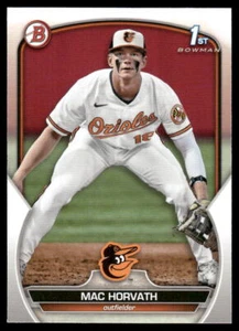 2023 Bowman Draft #BD-90 Mac Horvath - Picture 1 of 2