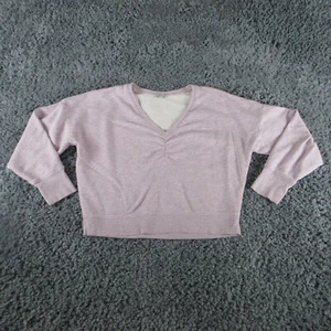 Joie Pullover Damen mittel lila grau meliert V-Ausschnitt Pulli - Bild 1 von 10