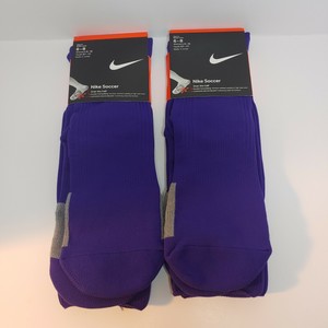 purple nike soccer socks