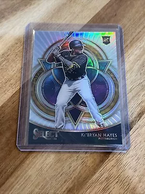 2021 Panini Select #PH-12 Ke’Bryan Hayes RC Phenomenon Silver Prizm Pirates - Image 1 of 2