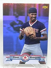 Frank Rodriguez 1992 Upper Deck Minor League Top Ten Prospects #TP6 Hologram