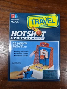 Milton Bradley 1994 Hot Shot Basketball Travel Game - Sealed - Picture 1 of 2