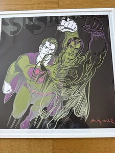 Andy Warhol, Lithografie, Superman, 018/500, CMOA - Bild 1 von 4