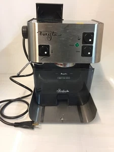 Starbucks Barista Espresso Machine Commercial Style Stainless Steel FOR PARTS - Picture 1 of 5