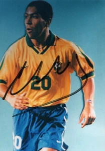 BRAZIL & BAYERN MUNICH: GIOVANE ELBER SIGNED 6x4 ACTION PHOTO+COA - Picture 1 of 1