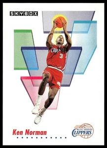 Ken Norman 1991-92 SkyBox #129 - Imagen 1 de 2