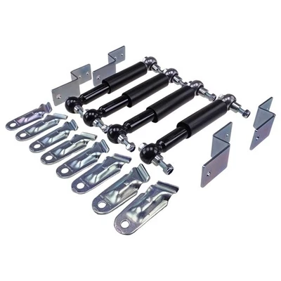 Tandem universal Rad Stoßdämpfer Set schwarz bis 3000kg für PKW Anhänger - Bild 1 von 4