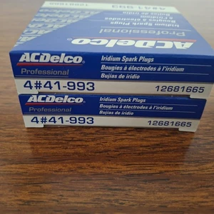 8 OEM IRIDIUM SPARK PLUGS FOR CHEVY C1500 5.7L 5.0L 1996 - 1999 ACDELCO 41-993 - Picture 1 of 4