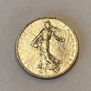 1978 France 1 Franc Coin | Liberté Égalité Fraternité | Vintage French Collectib - Picture 1 of 2