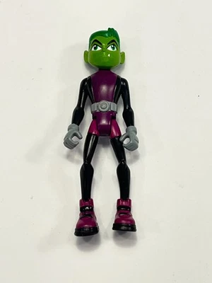 DC Comics Teen Titans GO! Beast Boy 3.5” Action Figure Bandai 2003 - Image 1 of 2