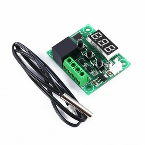 12V Digital Temperature Control Switch Module with W1209 Thermostat Sensors - Picture 1 of 12