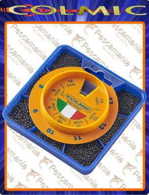 Mascotte piombo Colmic Sile gr 200 pallini spaccati 14-13-12-11-10-9-8 - Immagine 1 di 3