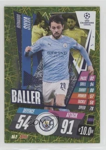 2020-21 Topps Match Attax UCL Extra Baller Bernardo Silva #BA2 - Picture 1 of 4