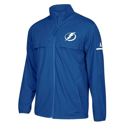 Tampa Bay Lighting NHL Adidas Men's Authentic Blue Pro Rink Full-Zip Jacket - Image 1 of 2