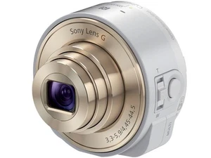 Sony Cyber-shot DSC-QX10 Lens 18.2MP Digital Camera White - Picture 1 of 3